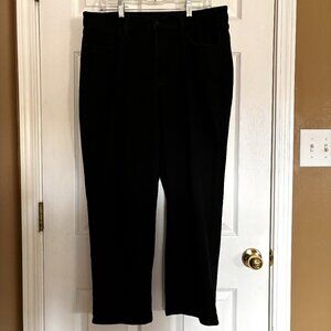 Old Navy High-Rise WOW Loose Jeans Sz 16 Short Black